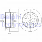 DELPHI Bremsscheibe
