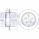 DELPHI Bremsscheibe