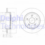 DELPHI Bremsscheibe