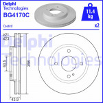 DELPHI Bremsscheibe