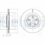 DELPHI Bremsscheibe