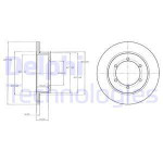 DELPHI Bremsscheibe