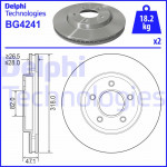 DELPHI Bremsscheibe