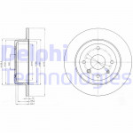 DELPHI Bremsscheibe