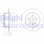 DELPHI Bremsscheibe