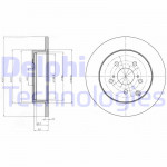 DELPHI Bremsscheibe