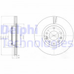 DELPHI Bremsscheibe