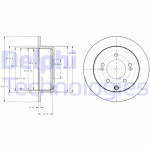 DELPHI Bremsscheibe