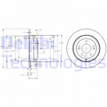 DELPHI Bremsscheibe