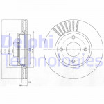DELPHI Bremsscheibe