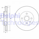 DELPHI Bremsscheibe