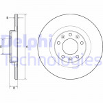 DELPHI Bremsscheibe