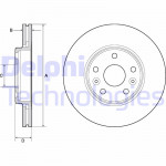 DELPHI Bremsscheibe