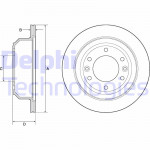 DELPHI Bremsscheibe