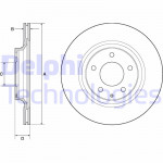DELPHI Bremsscheibe