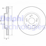 DELPHI Bremsscheibe