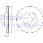 DELPHI Bremsscheibe