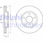 DELPHI Bremsscheibe