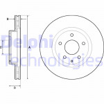 DELPHI Bremsscheibe