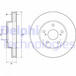 DELPHI Bremsscheibe