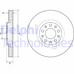 DELPHI Bremsscheibe