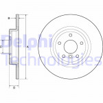 DELPHI Bremsscheibe