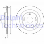 DELPHI Bremsscheibe