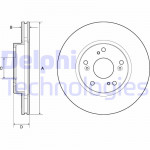 DELPHI Bremsscheibe
