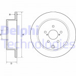 DELPHI Bremsscheibe