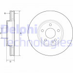 DELPHI Bremsscheibe