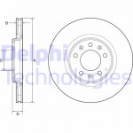 DELPHI Bremsscheibe