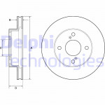 DELPHI Bremsscheibe