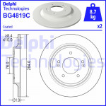 DELPHI Bremsscheibe