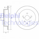 DELPHI Bremsscheibe