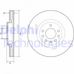 DELPHI Bremsscheibe