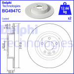 DELPHI Bremsscheibe
