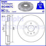 DELPHI Bremsscheibe