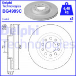 DELPHI Bremsscheibe