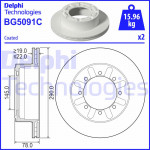 DELPHI Bremsscheibe