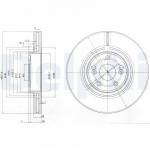DELPHI Bremsscheibe