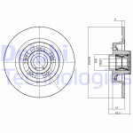 DELPHI Bremsscheibe