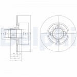 DELPHI Bremsscheibe