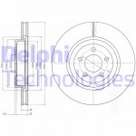 DELPHI Bremsscheibe