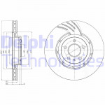DELPHI Bremsscheibe