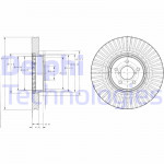 DELPHI Bremsscheibe