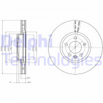 DELPHI Bremsscheibe