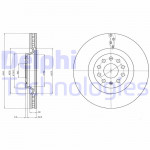 DELPHI Bremsscheibe
