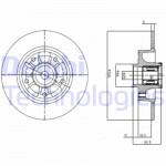 DELPHI Bremsscheibe