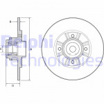 DELPHI Bremsscheibe