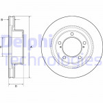 DELPHI Bremsscheibe